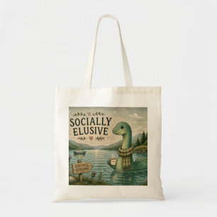 Tote Bag Nessie insaisissable socialement Cryptide cosy Loc