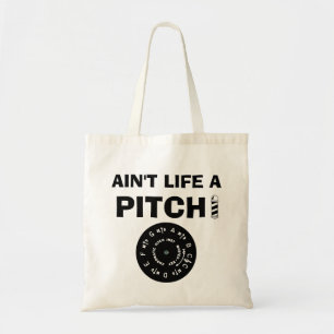 Tote Bag N'est pas la vie par noir de lancement