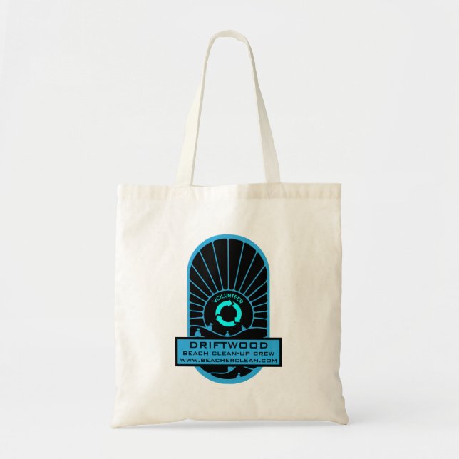 Tote Bag Nettoyage de plage - Debout équipage bénévole (Devant)