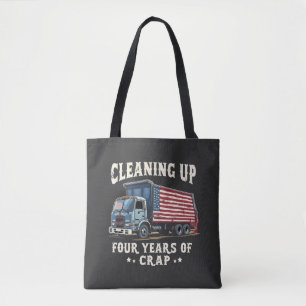 Tote Bag Nettoyage de vos 4 années de déchets de l'investit