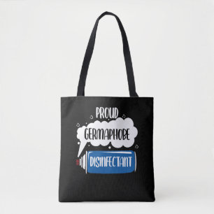 Tote Bag Nettoyage des bactéries du fumier de germaphobe