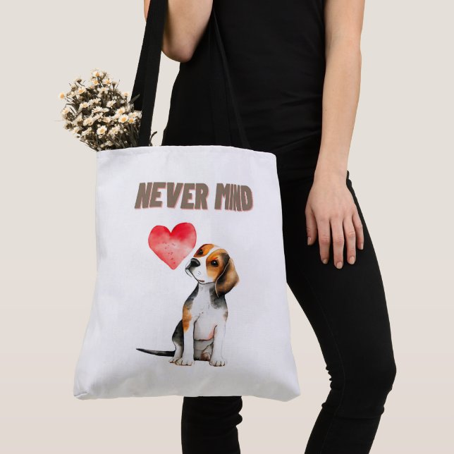 Tote Bag Never mind (De près)