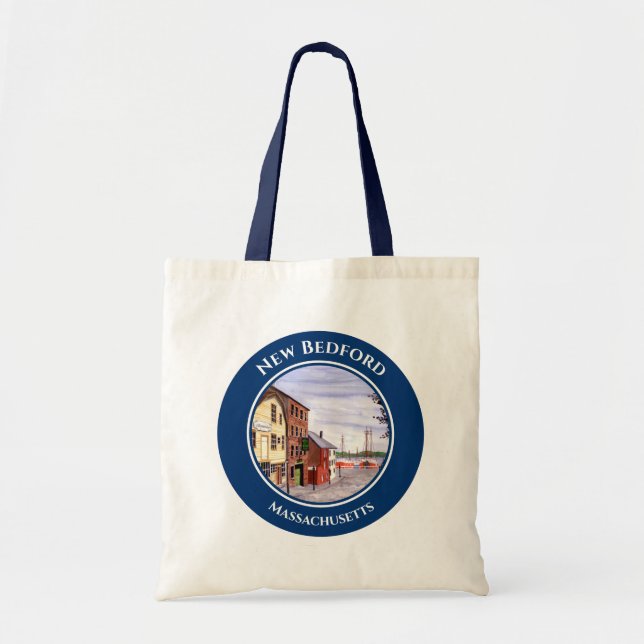 Tote Bag New Bedford Massachusetts Nouvelle-Angleterre (Devant)