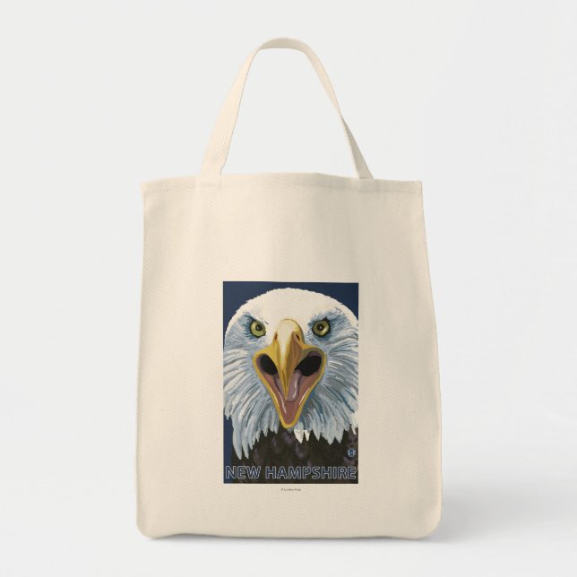 Tote Bag New HampshireEagle près (Devant)