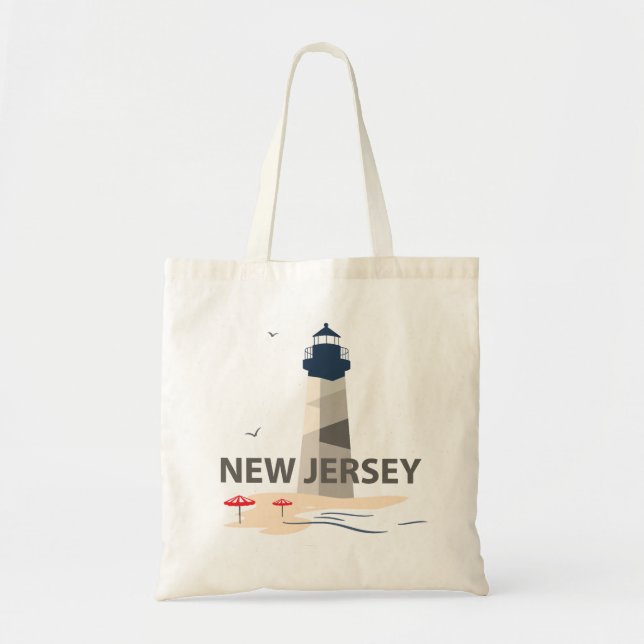 Tote Bag New Jersey, États-Unis d'Amérique (Devant)