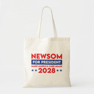 Tote Bag Newsom pour le président Rendre America Care 2028