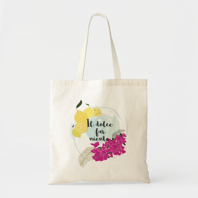 Tote Bag Niente lointain de dolce de l'IL (Devant)