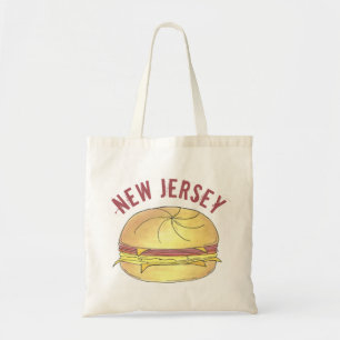 Tote Bag NJ New Jersey Pork Roll Petit-Déjeuner Oeuf Sandwi