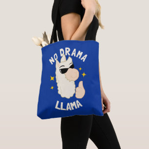 Tote Bag No Drama Llama