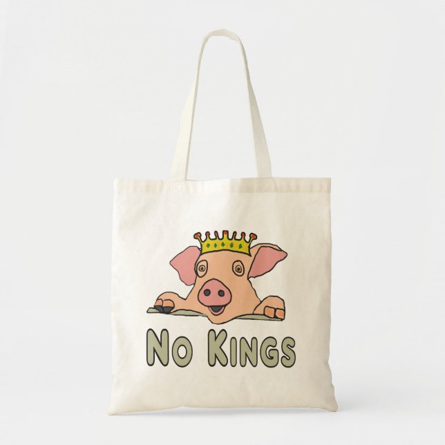 Tote Bag No Kings (Devant)