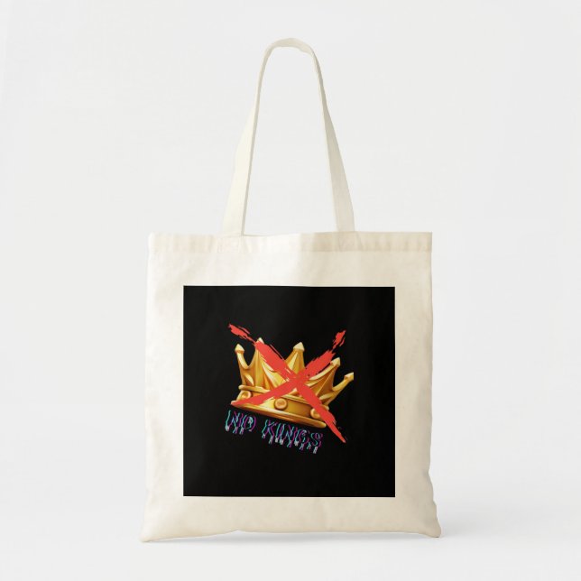 Tote Bag No Kings Trendy Design (Devant)