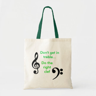 Tote Bag N'obtenez pas dans le triple