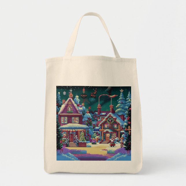 Tote Bag Noël 4. (Devant)