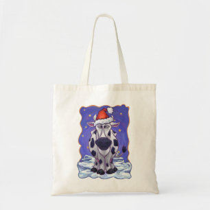 Tote Bag Noël à la vache