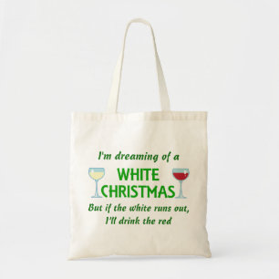 Tote Bag Noël blanc