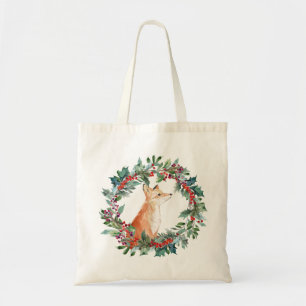 Tote Bag Noël de la renard boisée