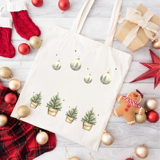 Tote Bag Noël de neige (Créateur téléchargé)