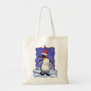 Tote Bag Noël des pingouins