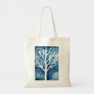 Tote Bag Noël du bouleau blanc d'hiver