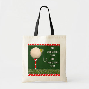 Tote Bag Noël du golf