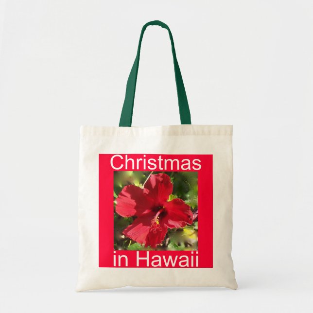 Tote Bag Noël en Hawaï (Devant)