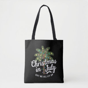 Tote Bag Noël en juillet m'a complètement enflammé 