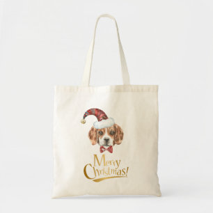 Tote Bag Noël Fourre-tout de beagle
