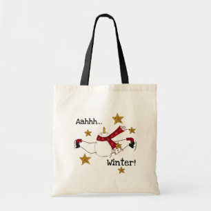 Tote Bag Noël hiver Snowman