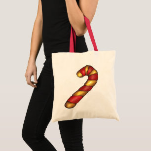 Tote Bag Noël Noël Peppermenthe Sucre de canne Cookie Fourr