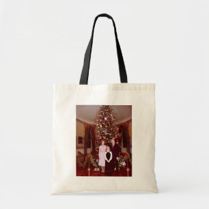 Tote Bag Noël Président James Jimmy Carter Maison Blanche