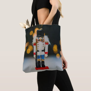 Tote Bag Noël SlipperyJoe nutcracker figurine ornement