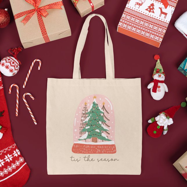 Tote Bag Noël Snow Globe (Créateur téléchargé)