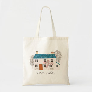 Tote Bag Noël voeux chaleureux