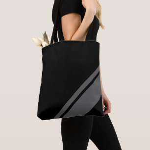Tote Bag Noir Cool avec des touches élégantes