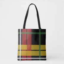 Noir Rouge Jaune Blanc Plaid Tartalo Imprimer