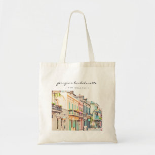 Tote Bag NOLA Nouvelle-Orléans Quartier français Bacheloret