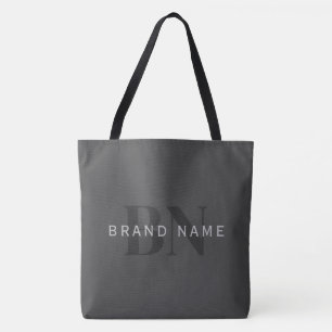 Tote Bag Nom commercial modifiable (ou tout autre texte) Gr