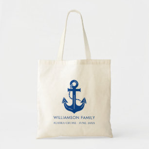 Tote Bag Nom de famille de navigation personnalisé Année de