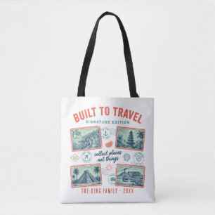 Tote Bag Nom de famille personnalisé pour vacances