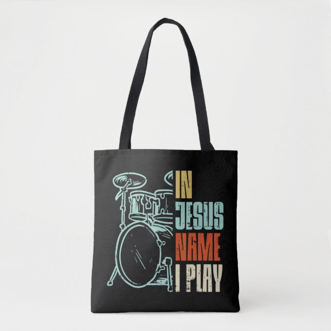 Tote Bag Nom de Jésus Christ (Devant)
