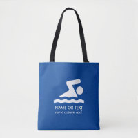 Nom de natation personnalisé de nageur et d'équipe