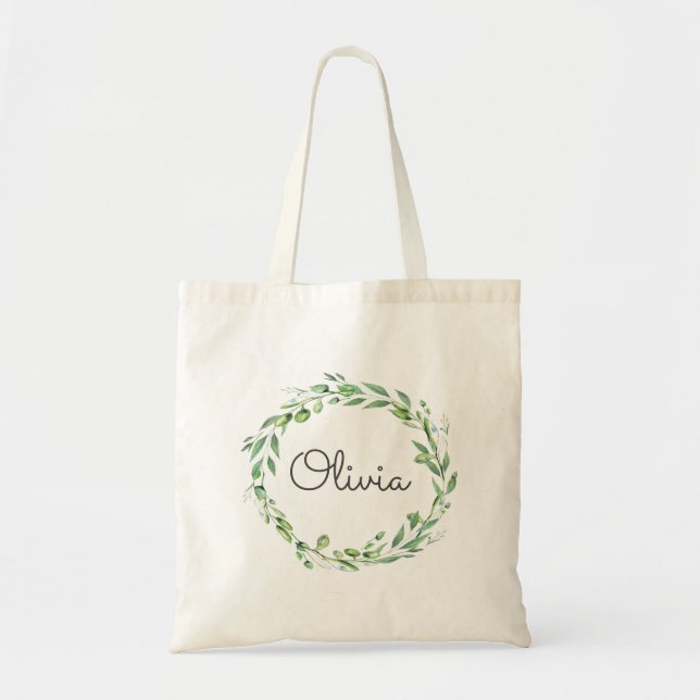 Tote Bag Nom personnalisé (Devant)