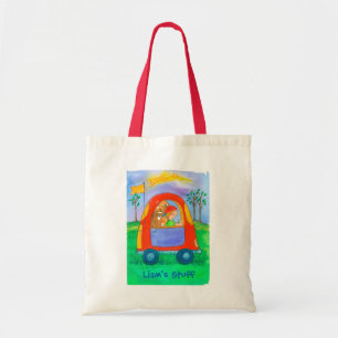 Tote Bag Nom personnalisé de la voiture de chien