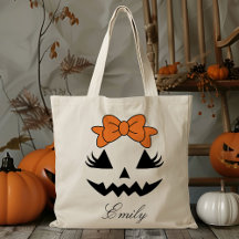 Nom Personnalisé Jack-o'-lantern Citrouille Tri Ou