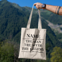 Nom Personnalisé L'Homme Le Mythe La Légende
