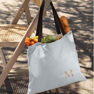 Tote Bag Nom personnalisé Monogramme