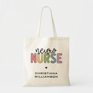 Tote Bag Nom personnalisé Neuro Nurse Neuroscience Infirmiè
