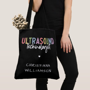 Tote Bag Nom personnalisé Ultrasound Technologist Cadeaux