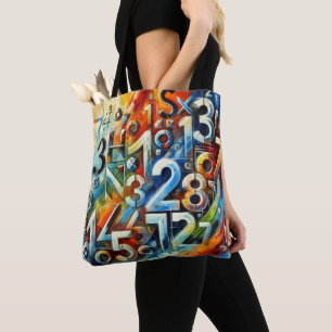 Tote Bag Nombres de graffiti
