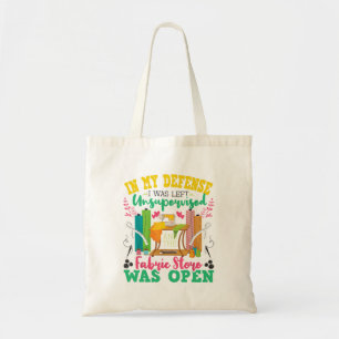 Tote Bag Non supervisé et la mercerie était ouverte - Coutu